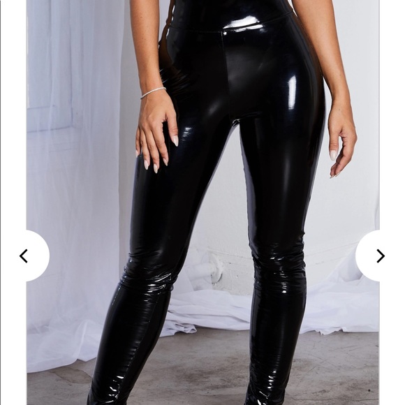 BABYBOO Fashion Patent Leather Pants - Picture 2 of 3